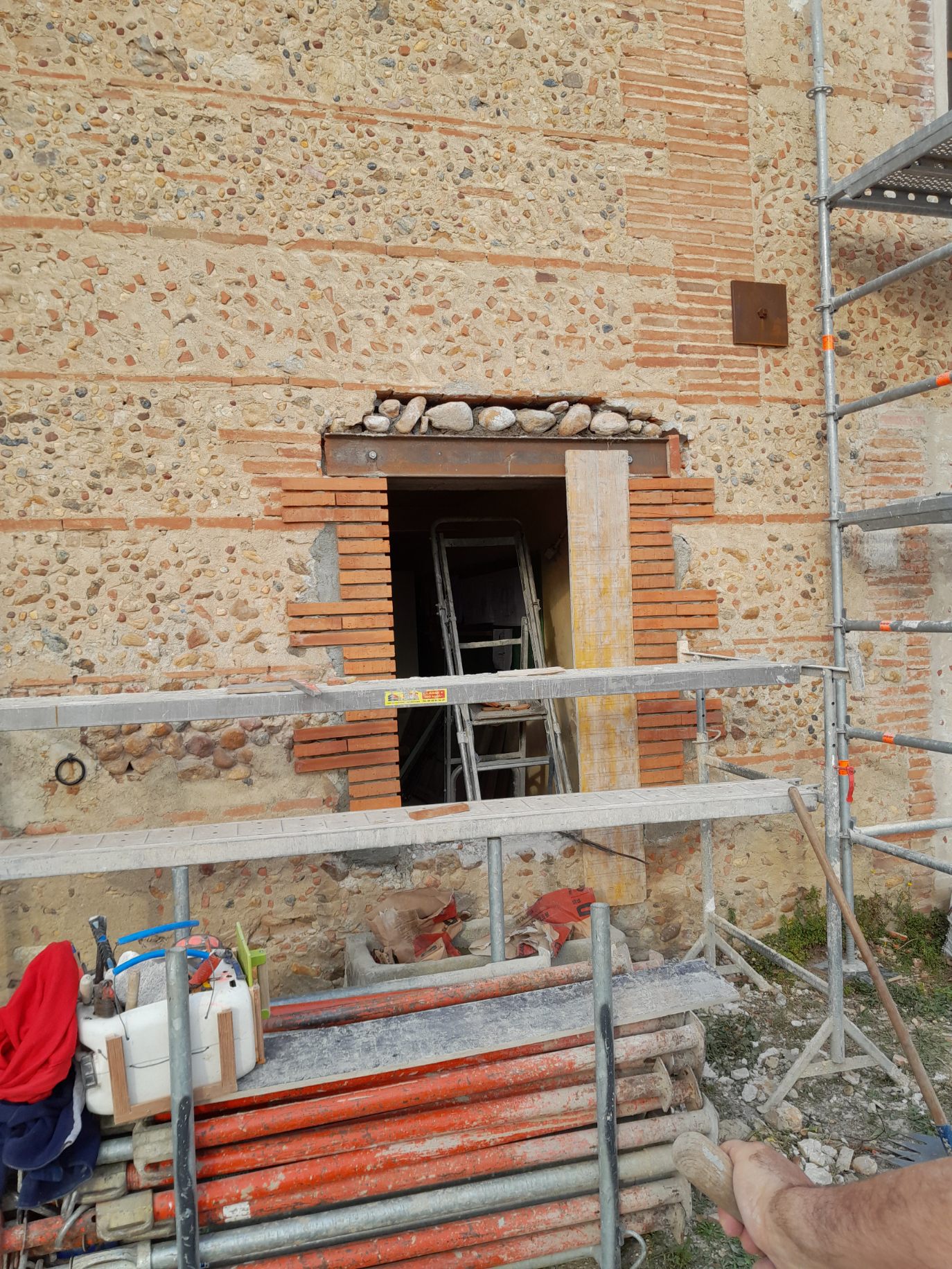 Chantier d'un centre de formation à Canet