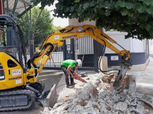 Travaux de sécurisation du lycée Déodat de Séverac à Céret