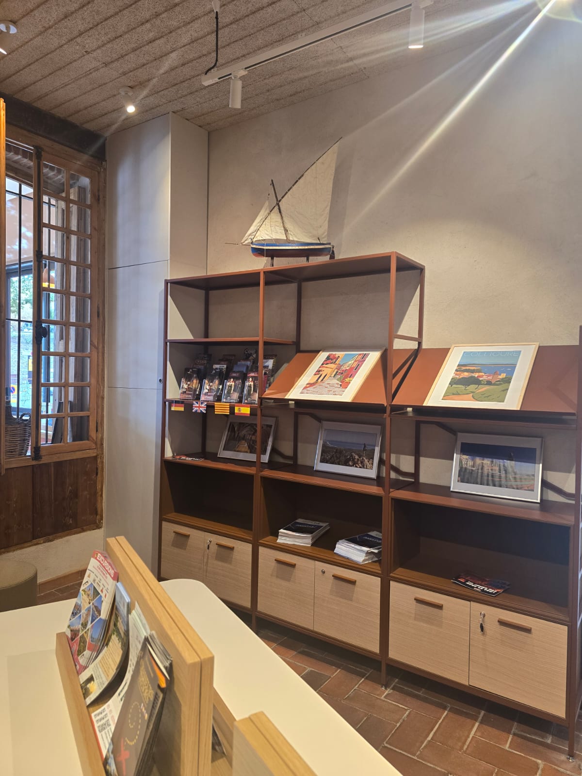 Réaménagement de l'office de tourisme à Collioure