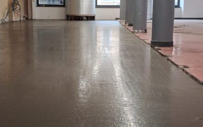 Création d’un plancher intérieur en structure métallique de type bac collaborant et béton armé à l’office de tourisme de Narbonne